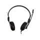 Наушники Gemix HP-260MV Black/Silver, 2 x Mini jack (3.5 мм), накладные, регулятор громкости, кабель